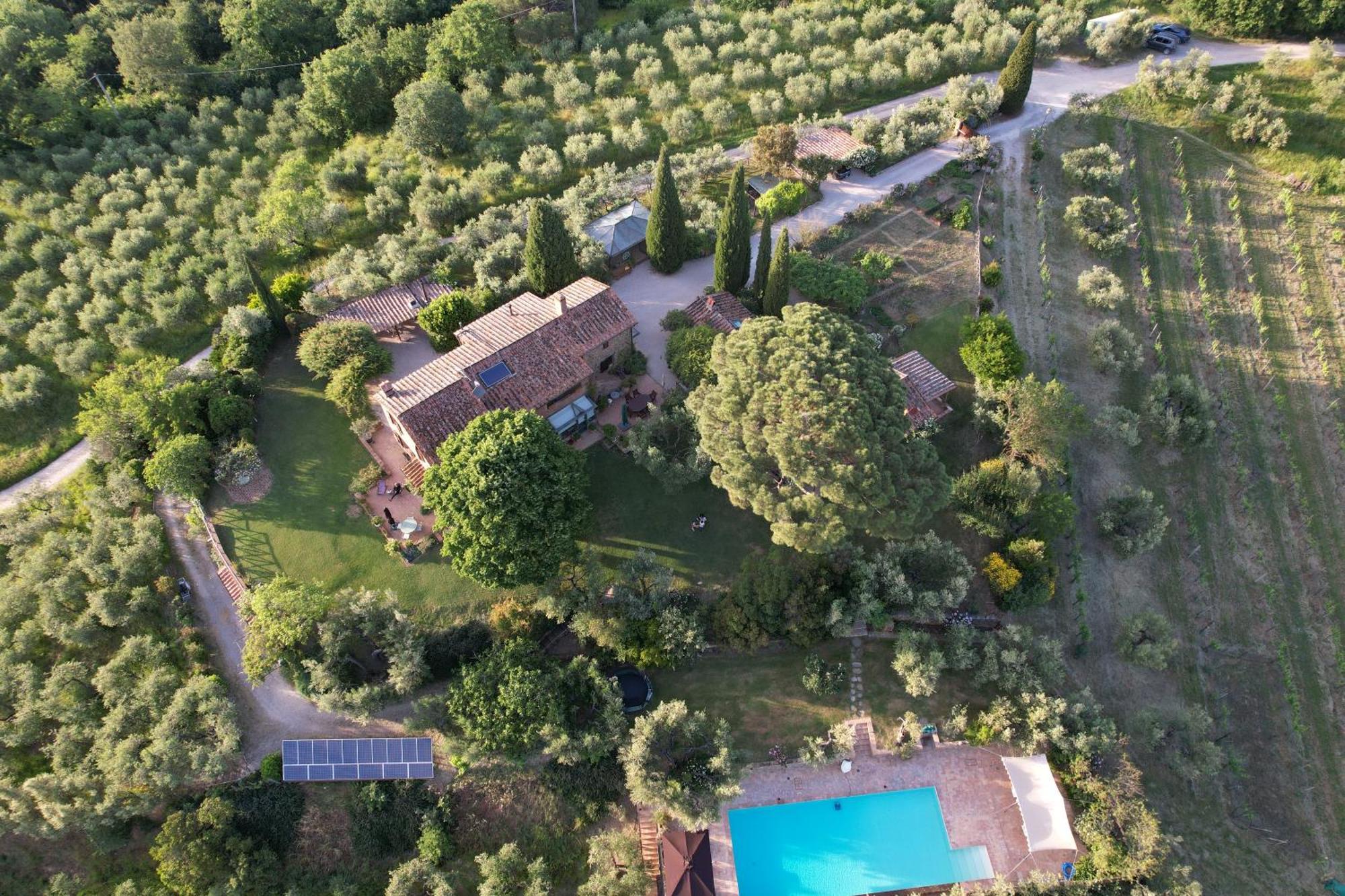 Fontanaro Farm And Culinary School Villa Paciano ภายนอก รูปภาพ